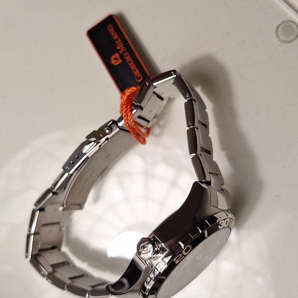 NWT Gent's Stainless Steel Giorgio Milano Watch - Picture 5 of 8
